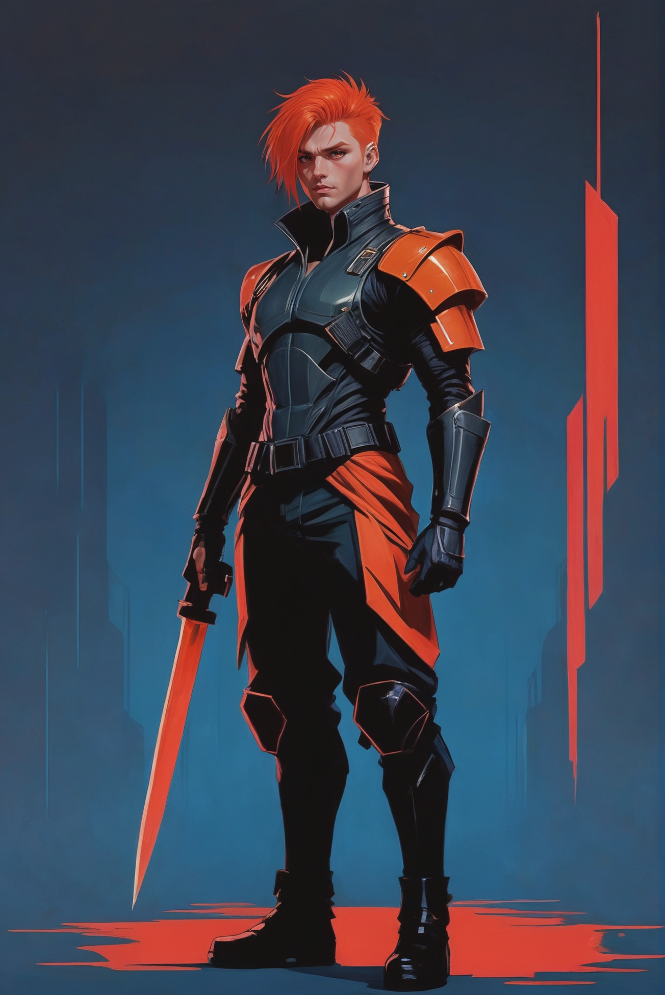 00142-3941720458-minimalist_1980s_cyberpunk_poster,_(full_body_1.2),_1boy,_man,_ruggedly_handsome,_solo,_[_creative_costume_design,_0.2]_battlema.webp